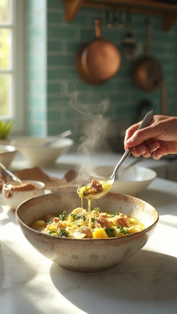 0 creamy sausage kale soup