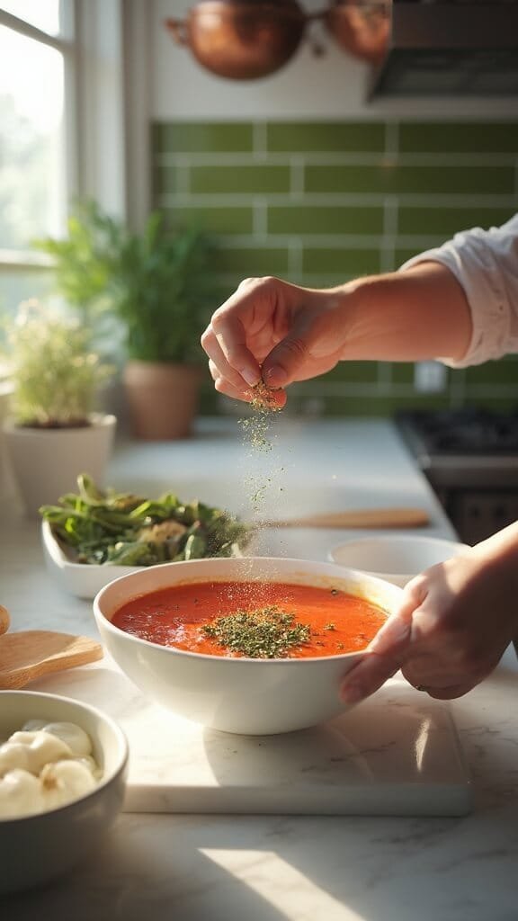 0 fresh dill soup steam