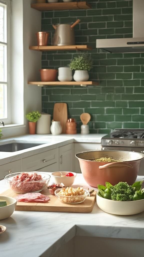 Classic Ham &Amp; Bean Soup 3 0 ham bean prep scene