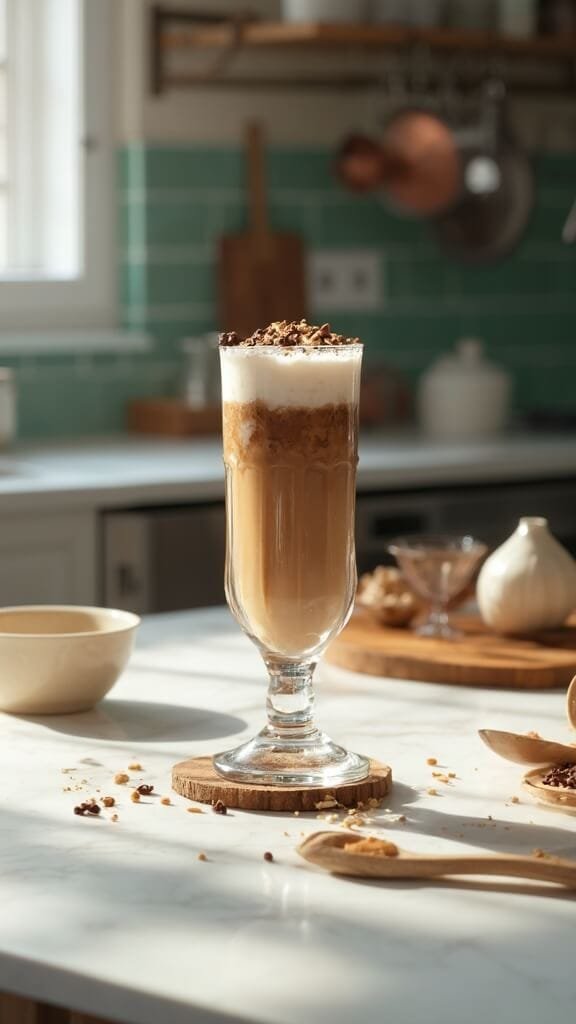 0 hazelnut coffee shake