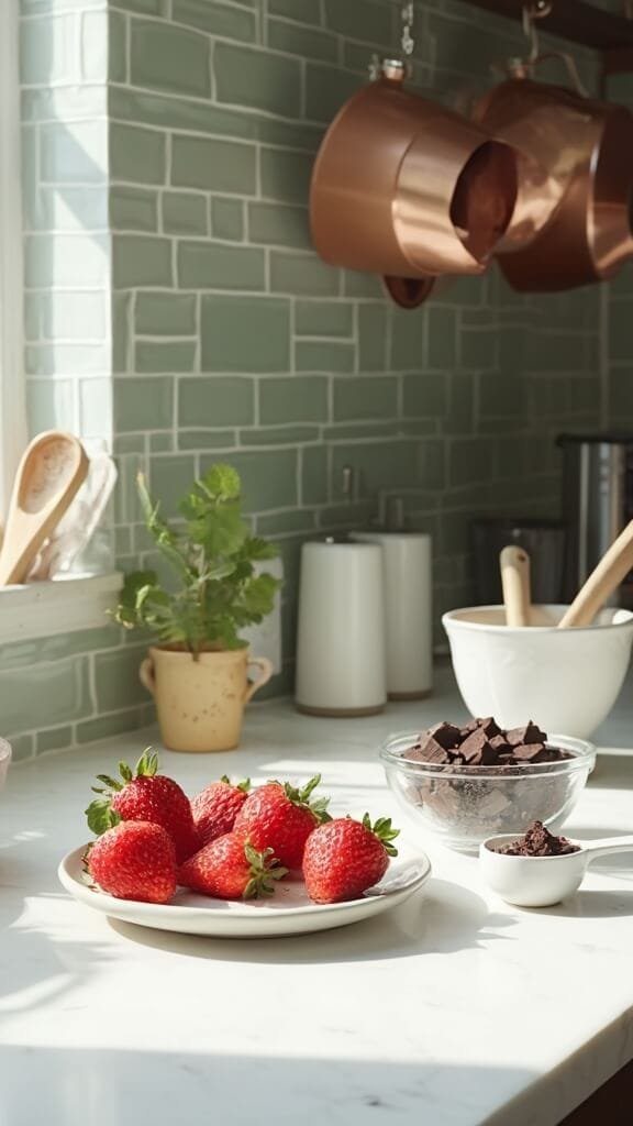 Protein Chocolate-Dipped Strawberries 3 0 healthy chocolate protein prep