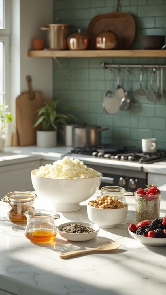 0 healthy cottage cheese bowl