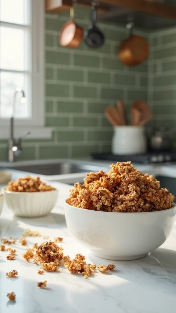 Keto Nut &Amp; Seed Granola 7 0 homemade granola clusters