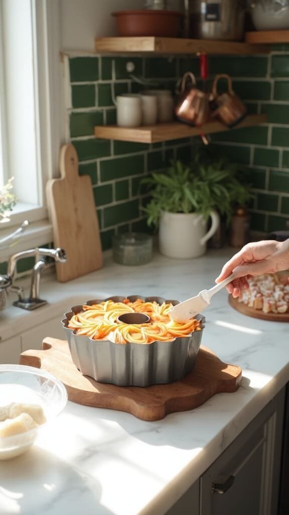 Classic Marble Cake Recipe 5 0 marbled bundt batter swirl