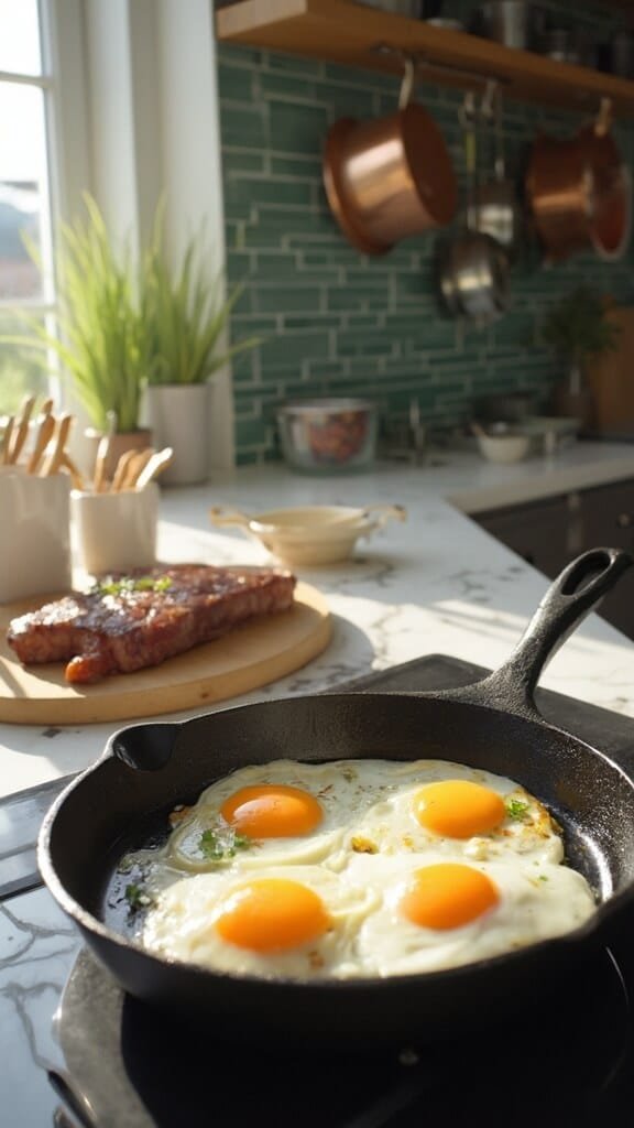 Classic Steak &Amp; Eggs Recipe 6 0 modern egg cooking scene