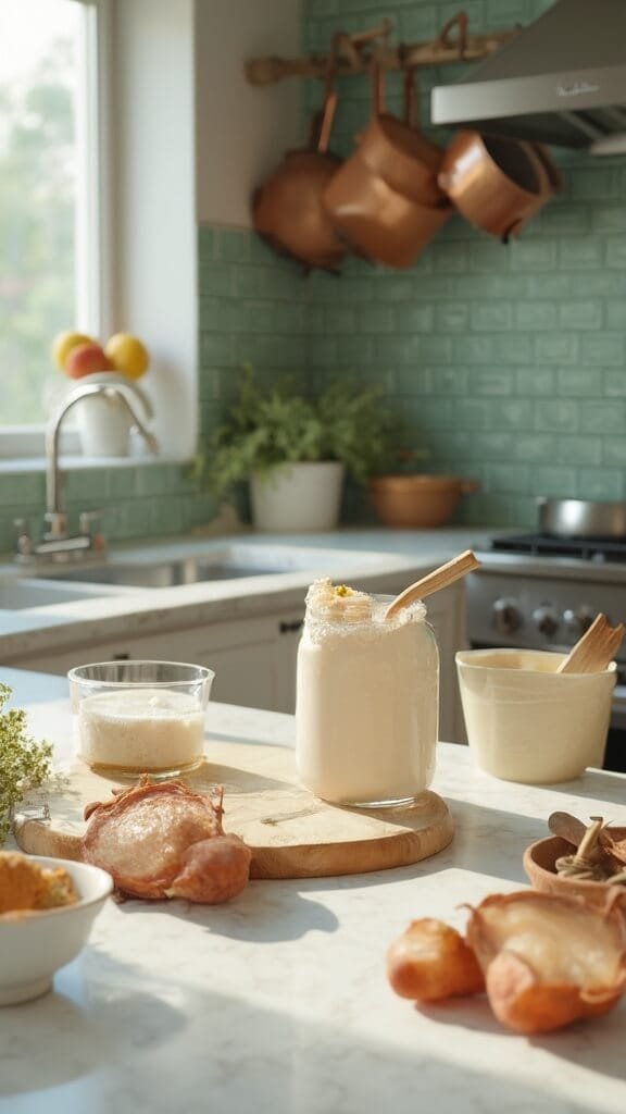 0 modern kitchen food prep