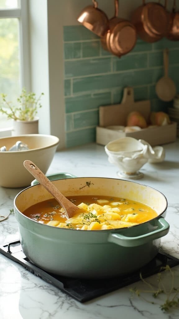 0 potato leek soup kitchen