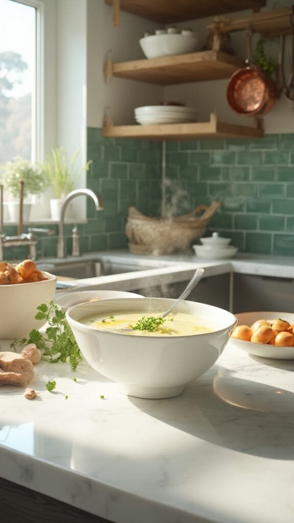 0 silky butternut soup