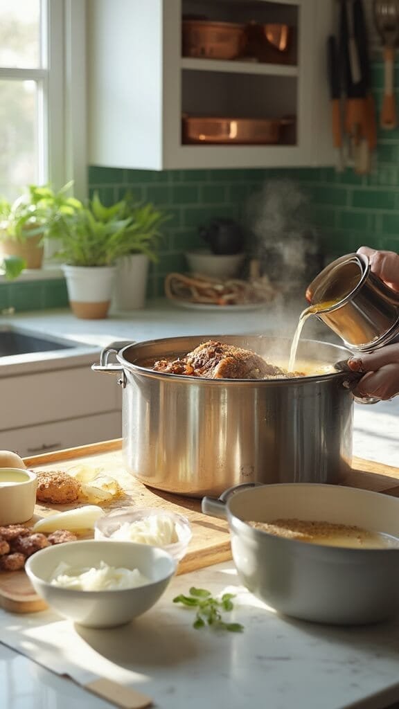 Homemade Pork Ramen 4 0 slow cooker pork prep