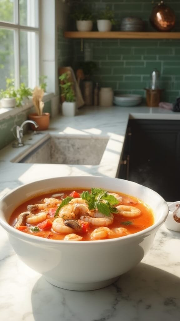 0 tom yum steamy bowl