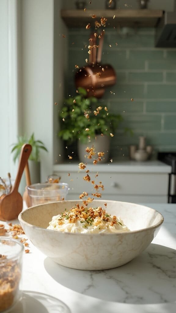 1 cottage cheese nuts falling