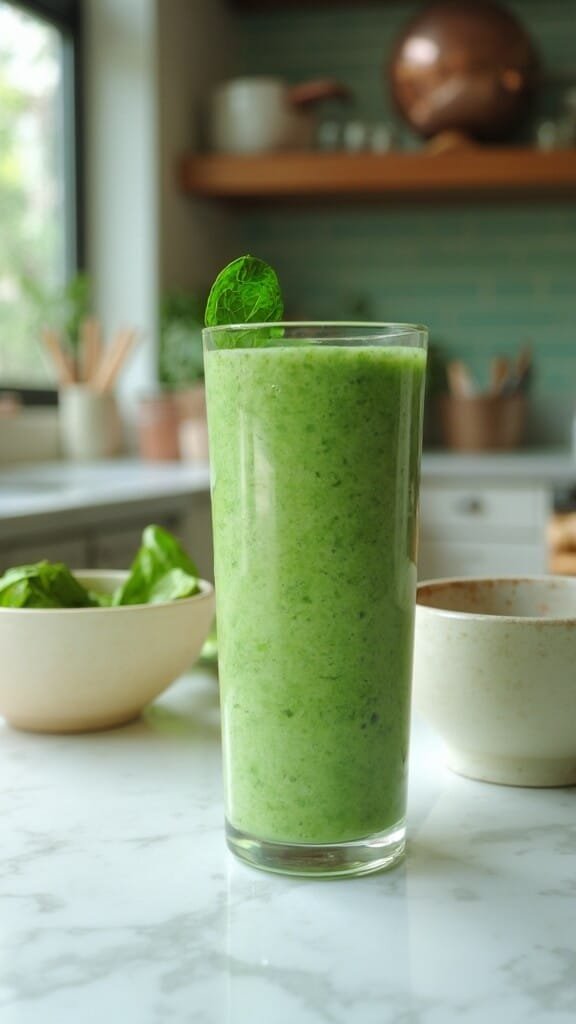 Keto Green Protein Smoothie 7 1 green smoothie kitchen